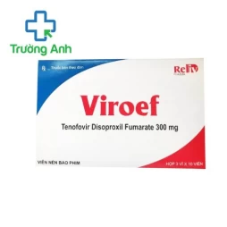 Viroef 300mg Dopharma - Thuốc điều trị viêm gan B và hỗ trợ điều trị HIV